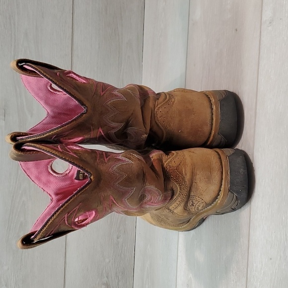 Irish Setter by Red Wing  Womens F2413-11 Steel Toe Ankle Boots shoes sz 6.5D - Picture 6 of 14